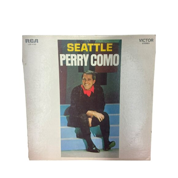 Perry Como Seattle RCA Custom 1969‎ RCA Records Vinyl Record LP - Picture 1 of 8